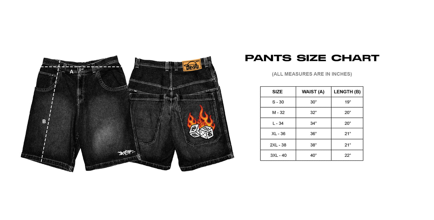 MSTR - WRANGLERS COLLECTION "CORE" DENIM SHORT (BLACK)