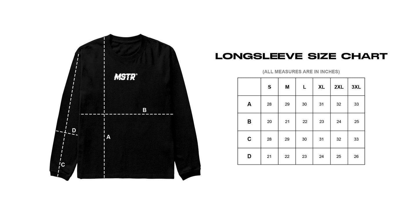 MSTR - SCOPE COLLECTION "BYNN" LONGSLEEVES (WHITE)