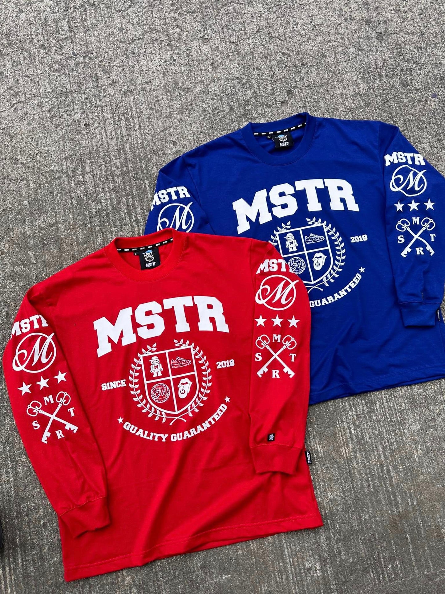 MSTR - ESCALATE COLLECTION "DECREE" LONGSLEEVE (RED)