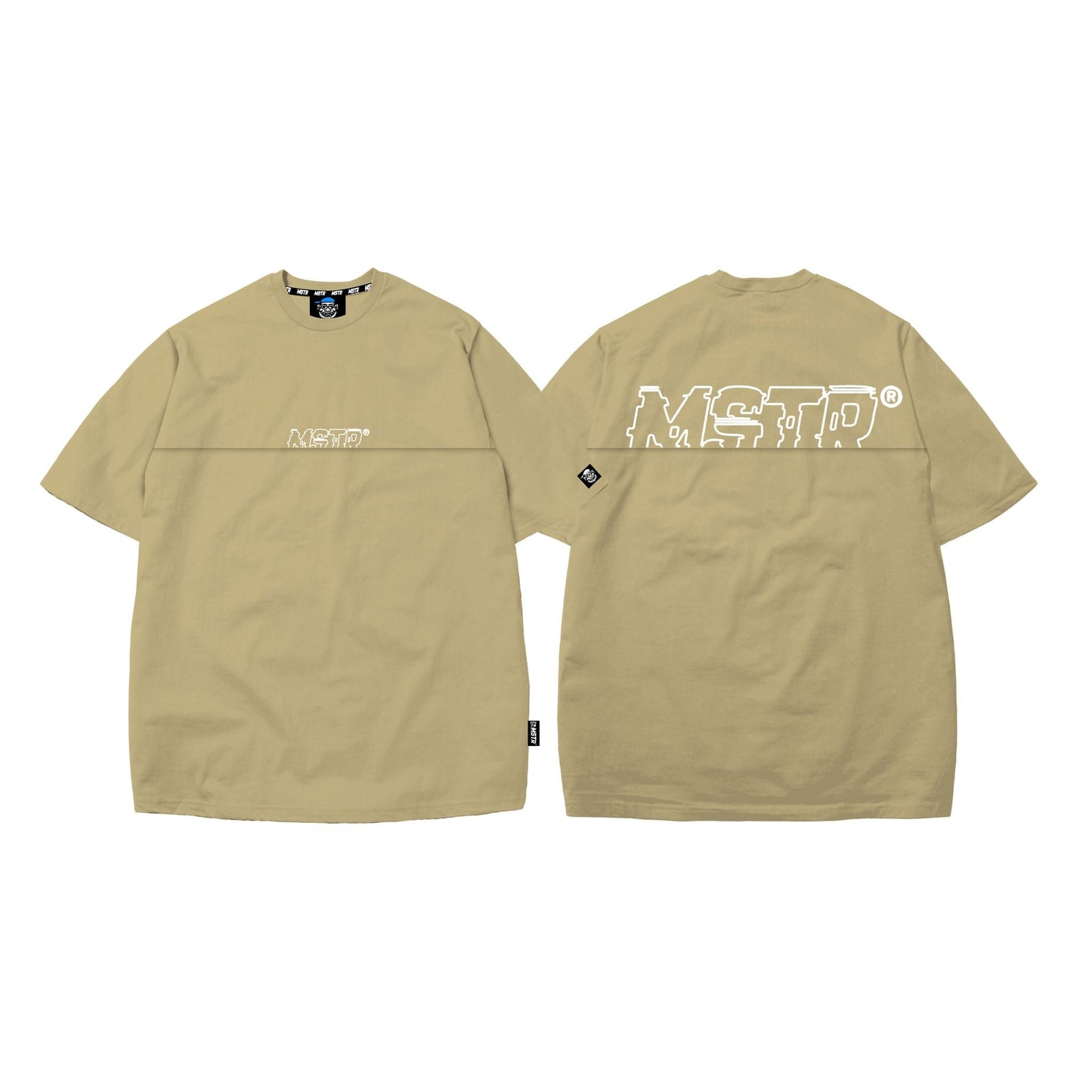MSTR - ESCALATE COLLECTION "RETREAT" TSHIRT (LT. KHAKI)