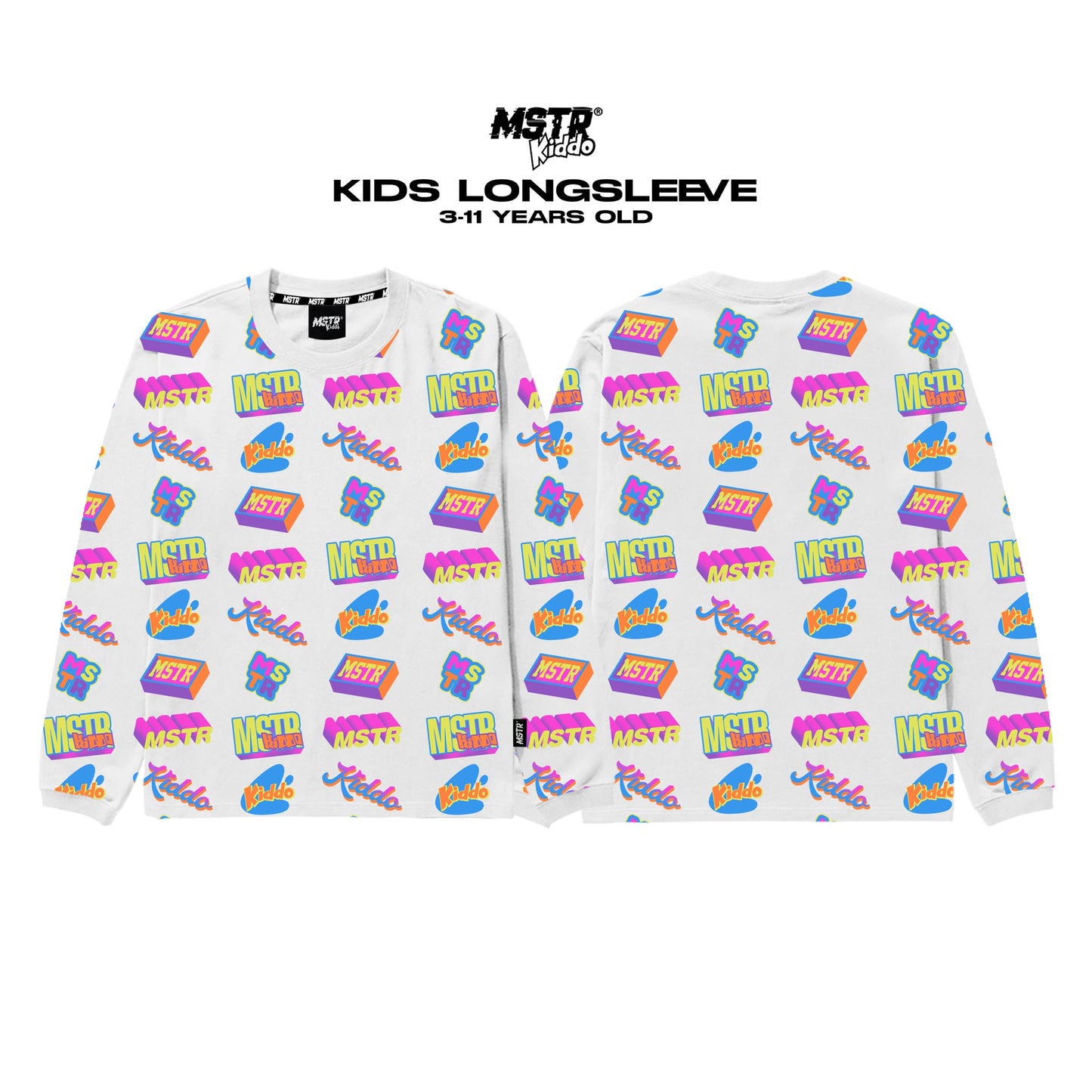 MSTR - YOUTHFUL COLLECTION "JAZZY" KIDS LS (WHITE)