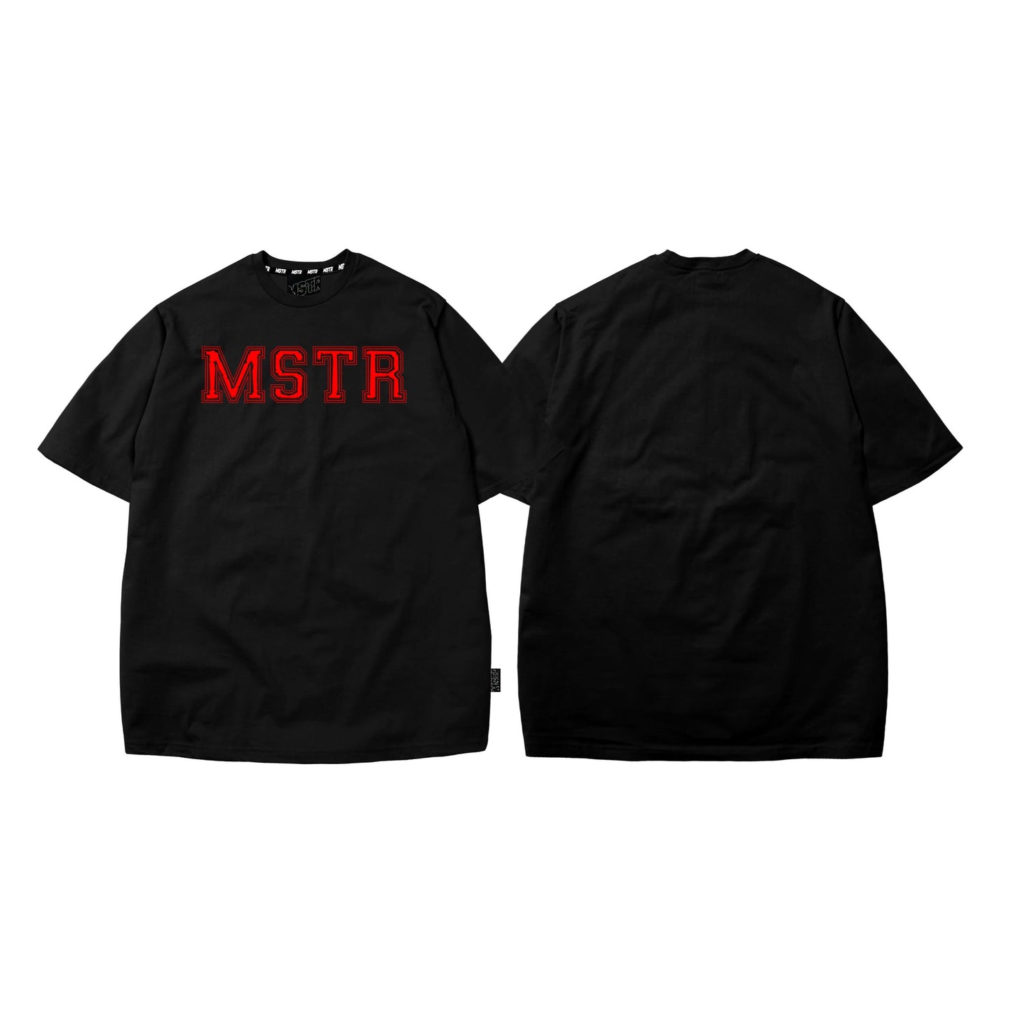 MSTR - ACKRO COLLECTION "BEHIND" TSHIRT (BLACK-RED)