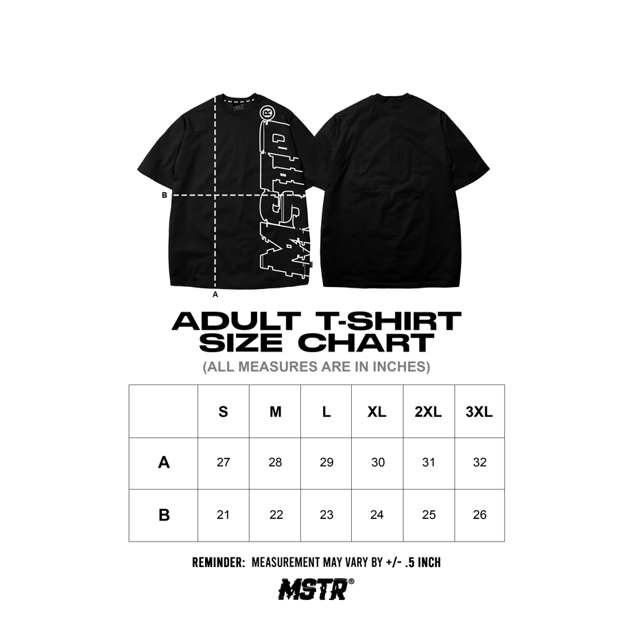 MSTR - ESCALATE COLLECTION "SIDE RETREAT" TSHIRT (BLACK)