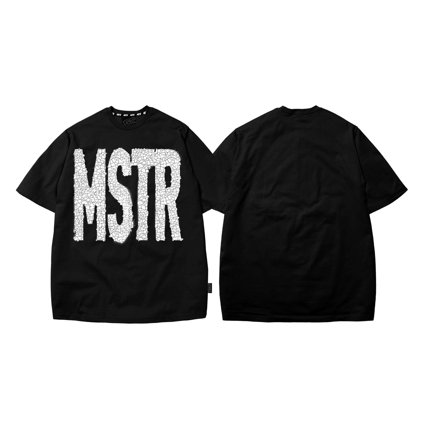 MSTR - ESCALATE COLLECTION "CRACK" TSHIRT (BLACK)