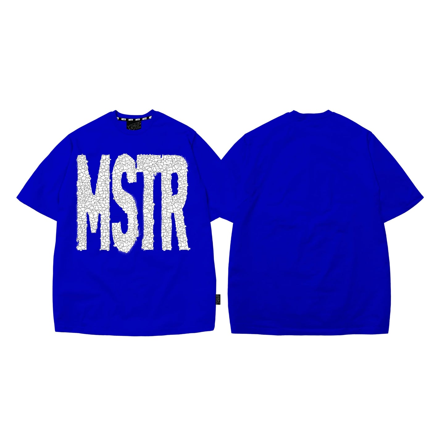 MSTR - ESCALATE COLLECTION "CRACK" TSHIRT (BLUE)