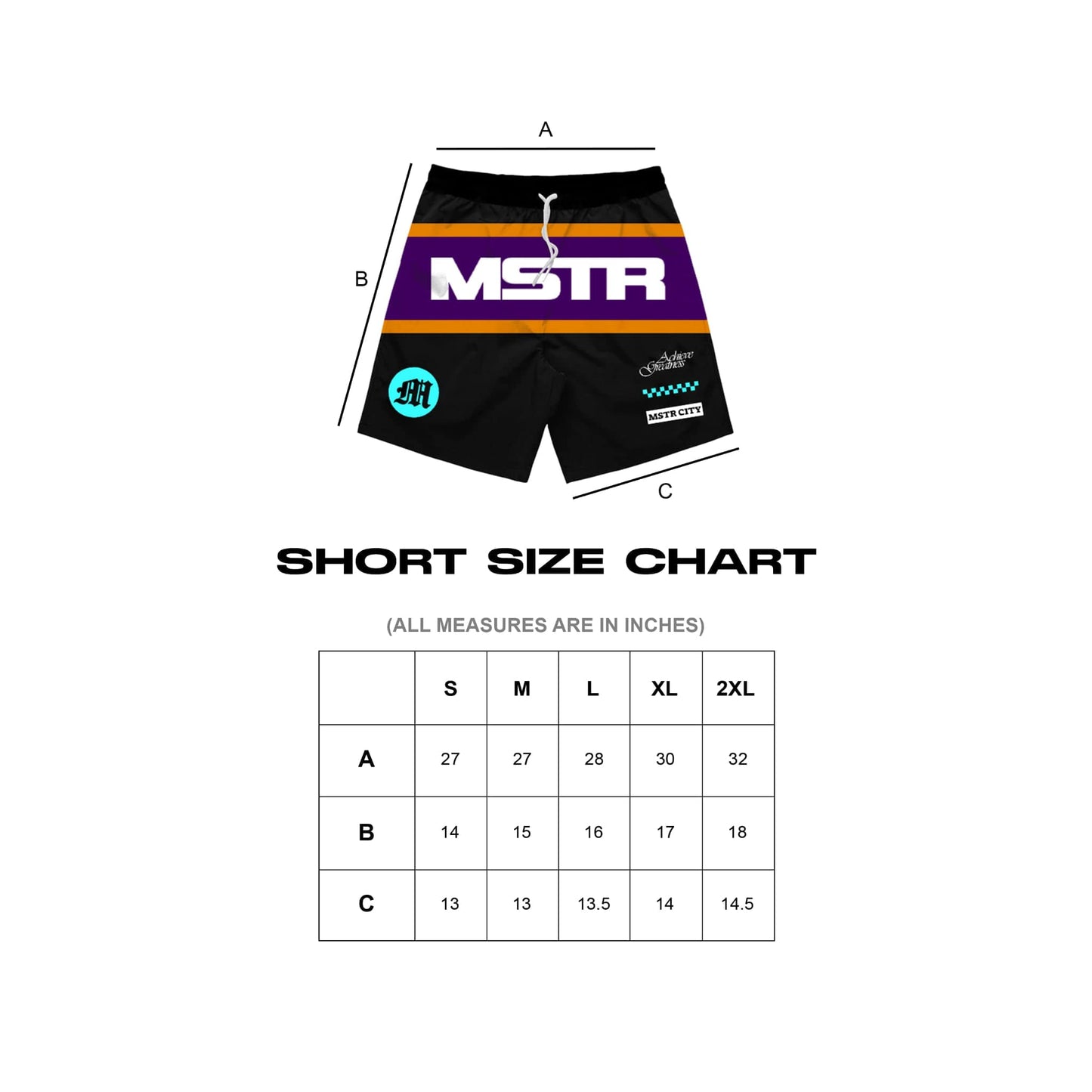 MSTR - TRICOLOR COLLECTION "NOT SET" MESH SHORT (VIOLET)