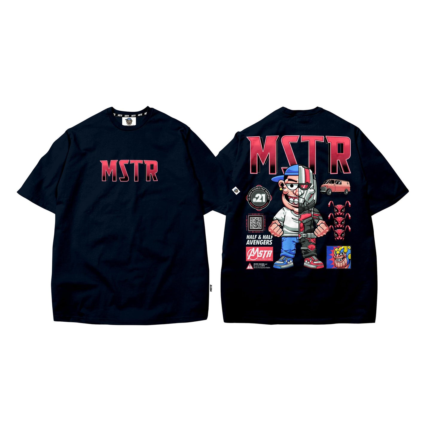 MSTR - Q2 COLLECTION "THE ANT" TSHIRT (BLACK)