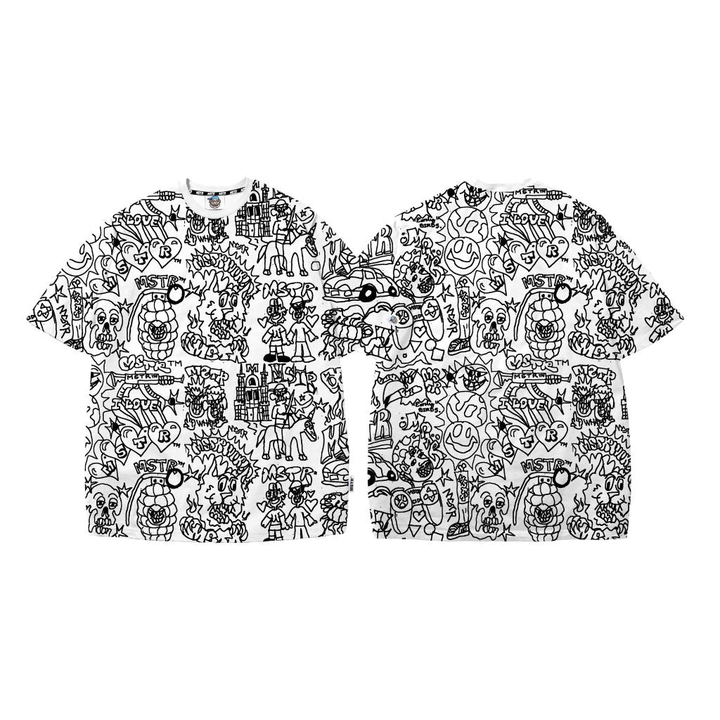 MSTR - GOLD COLLECTION V3 "FP PALE" TSHIRT (WHITE)