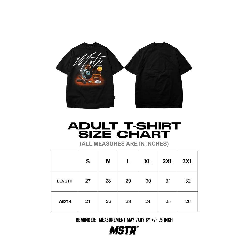 MSTR - ACKRO COLLECTION "CAROM" TSHIRT (BLACK)