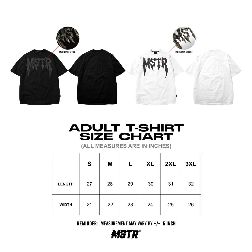 MSTR - PIXIE COLLECTION "RATIFY" TSHIRT (WHITE)