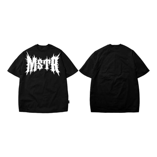 MSTR - PIXIE COLLECTION "BLITZ" EMBOSSED TSHIRT (BLACK)