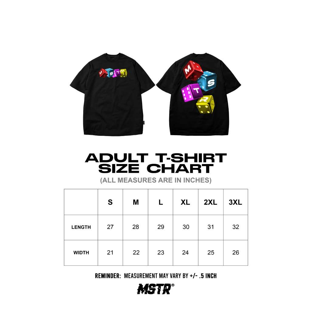MSTR - PIXIE COLLECTION "MINCE" TSHIRT (BLACK)