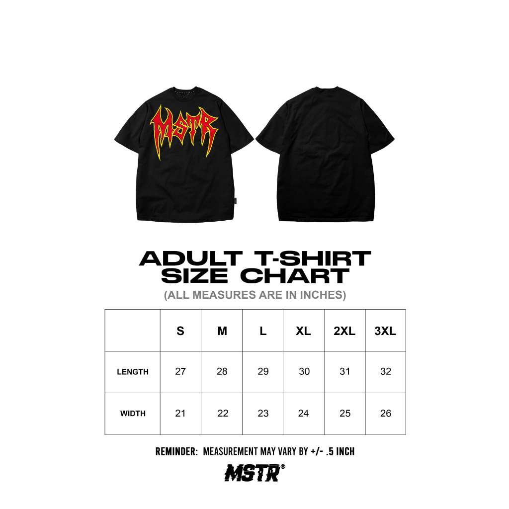 MSTR - PIXIE COLLECTION "GLEE" TSHIRT (BLACK)
