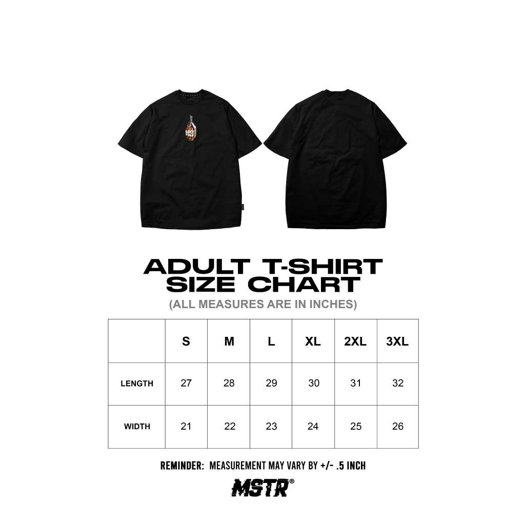 MSTR - ACKRO COLLECTION "EXPLO" TSHIRT (BLACK)