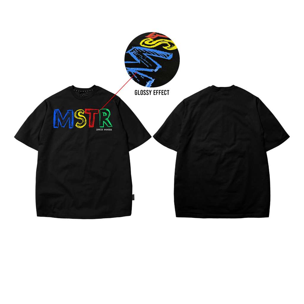 MSTR - PIXIE COLLECTION "ROUX" TSHIRT (BLACK)