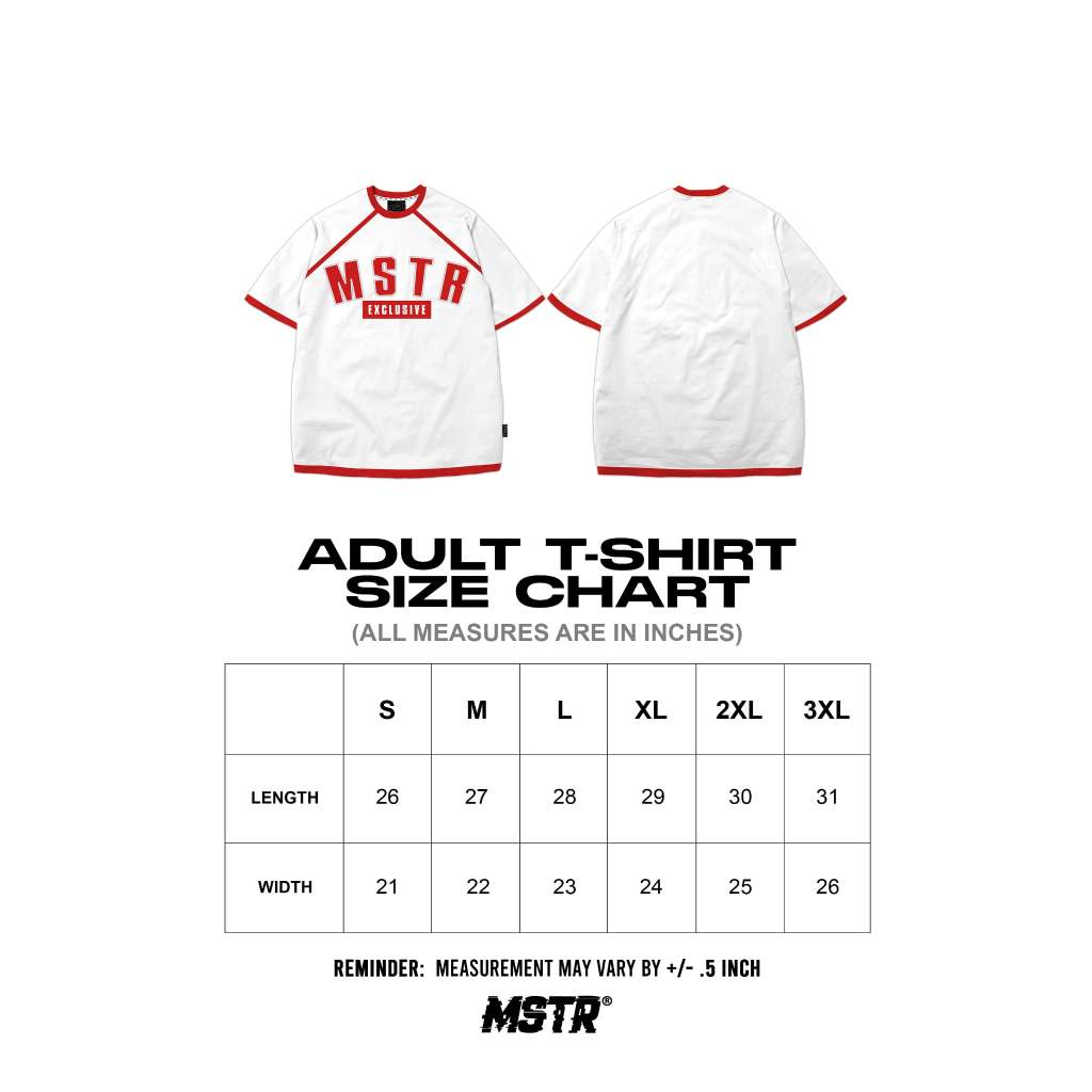 MSTR - HOARD COLLECTION "H8" EMBOSSED CUT & SEW TSHIRT (WHITE)