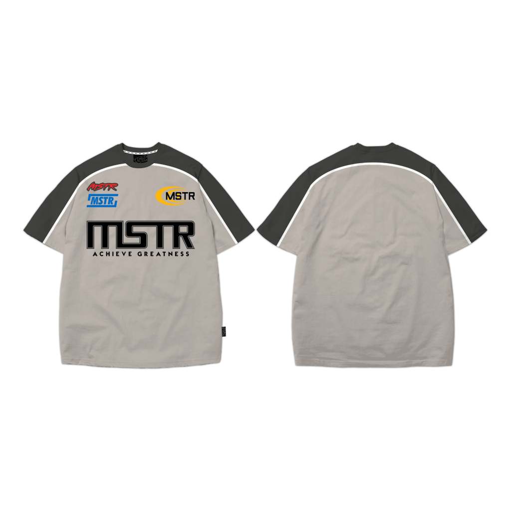 MSTR - HOARD COLLECTION "H9" CUT & SEW TSHIRT (CanvasDarkGray)