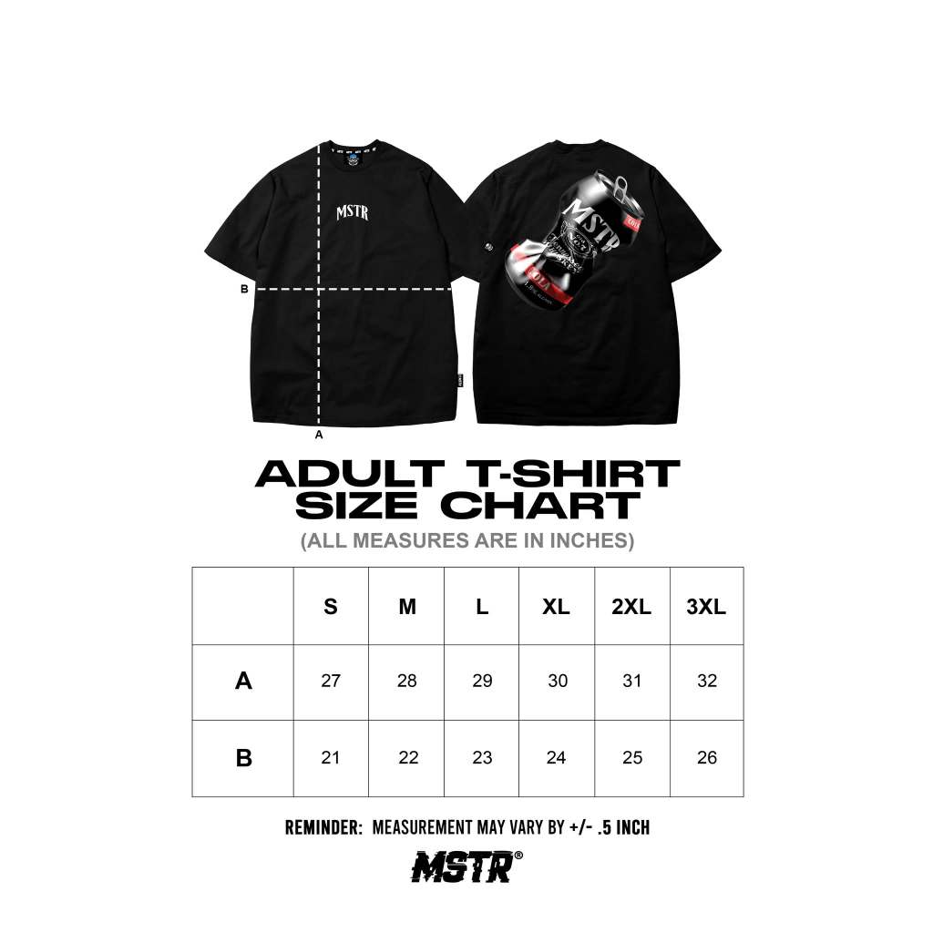 MSTR - ESCALATE COLLECTION "KOLA" TSHIRT (BLACK)