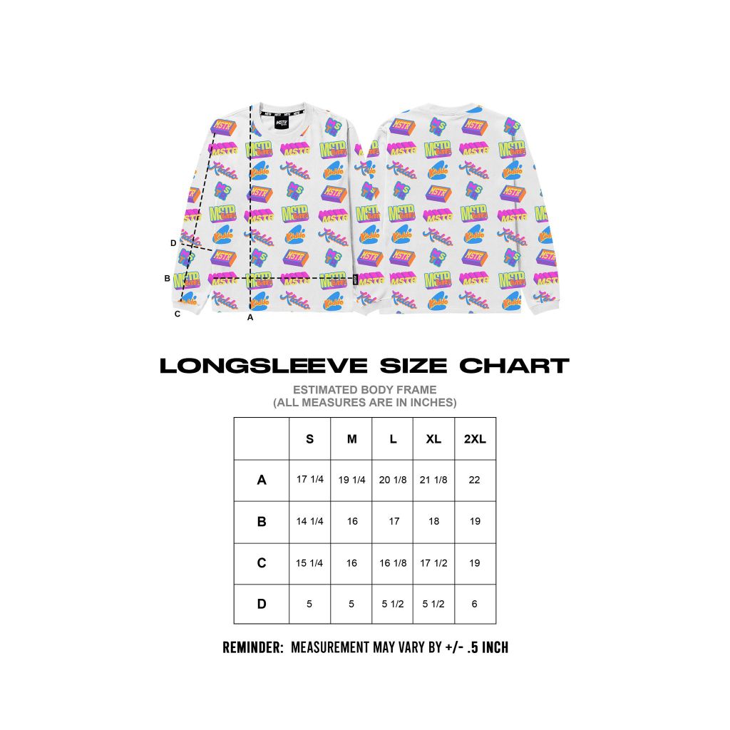 MSTR - YOUTHFUL COLLECTION "JAZZY" KIDS LS (WHITE)