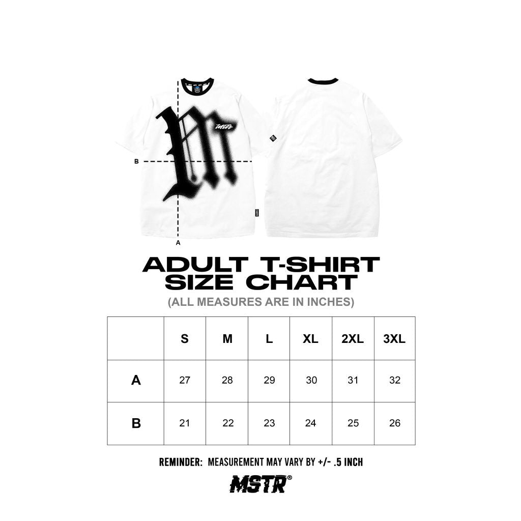 MSTR - SECTION COLLECTION "TONE" TSHIRT (WHITE)