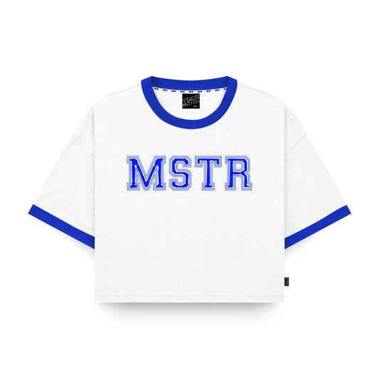 MSTR - ACKRO COLLECTION "BEHIND" WOMEN CROPTOP (WHITE)