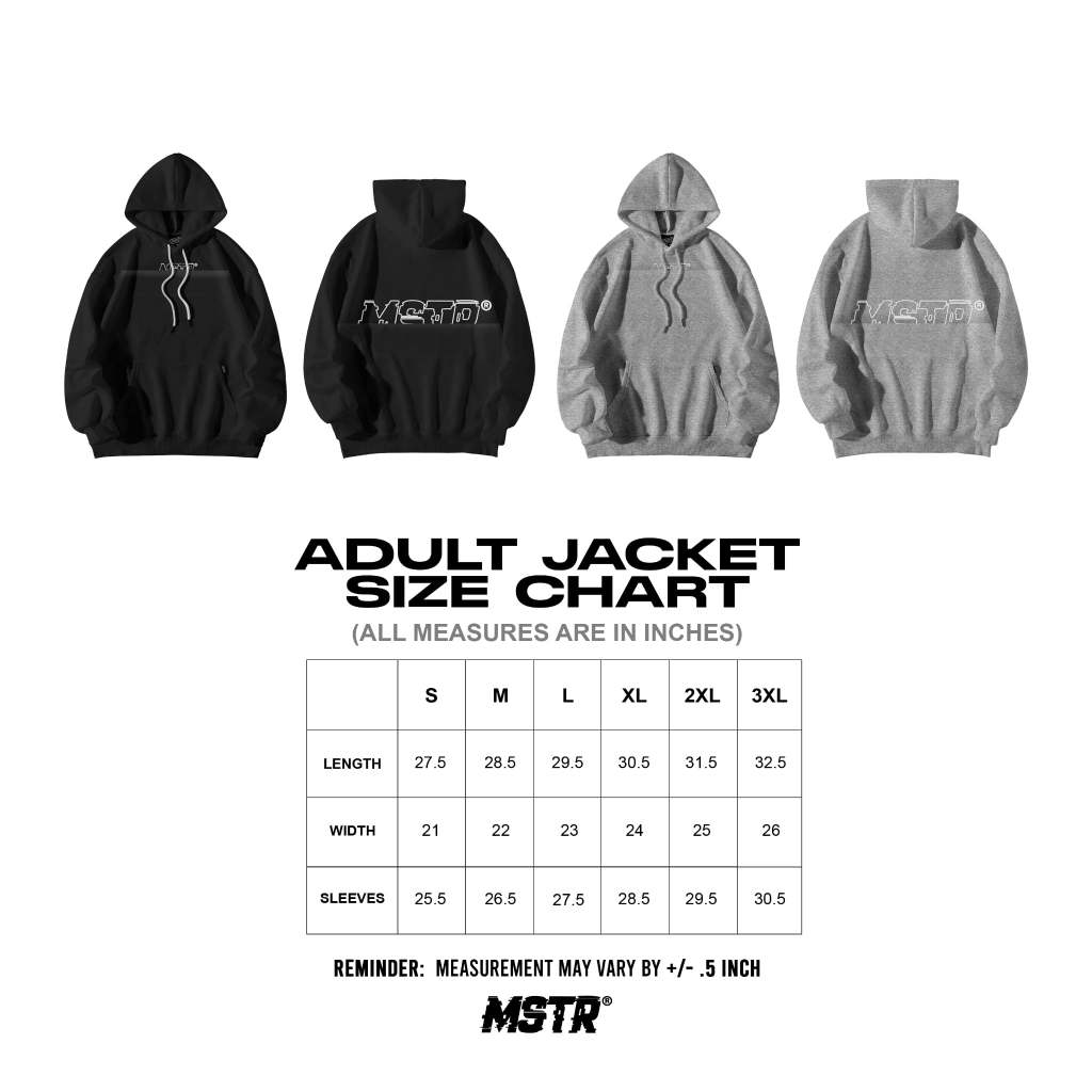 MSTR - ESCALATE COLLECTION "RETREAT" HOODIE (GRAY)
