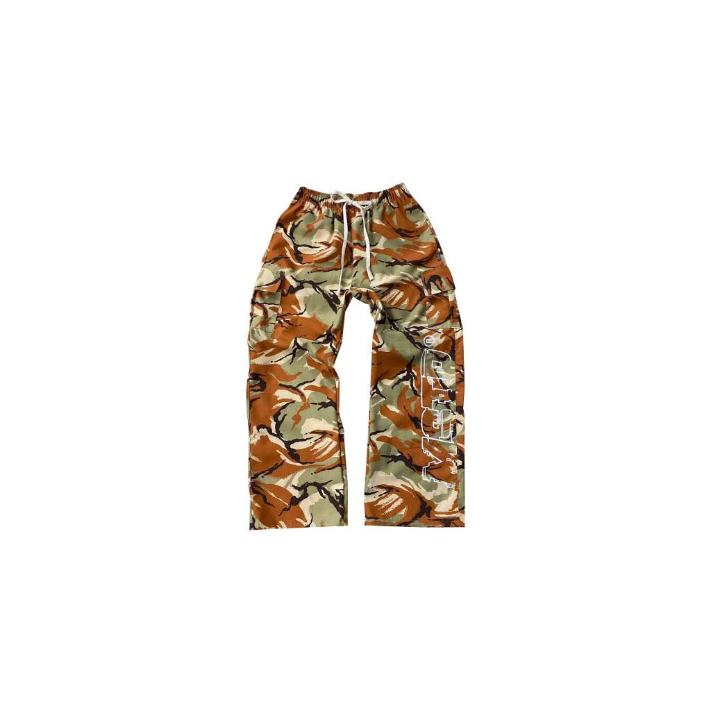 MSTR - CAMOUFLAGE COLLECTION "STRING CAMOU" PANTS (MUSTARD)