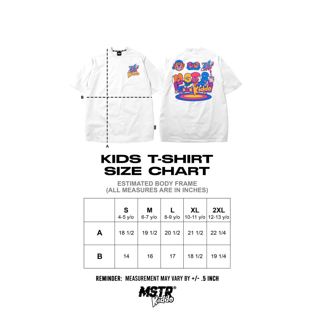 MSTR - YOUTHFUL COLLECTION "CHILLIN" KIDS TS (BLACK)