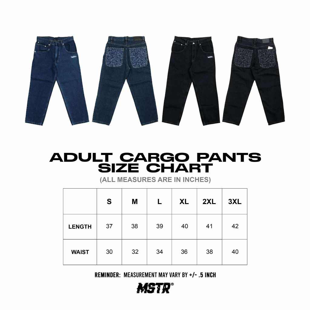 MSTR - DENIM COLLECTION "BRIMFULL" DENIM PANTS (BLUE)