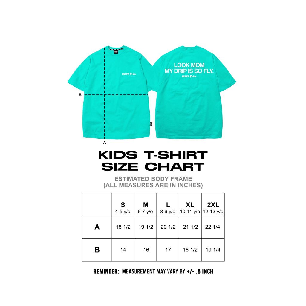 MSTR - KIDDO COLLECTION "DRIP" KIDS TS (MINT)