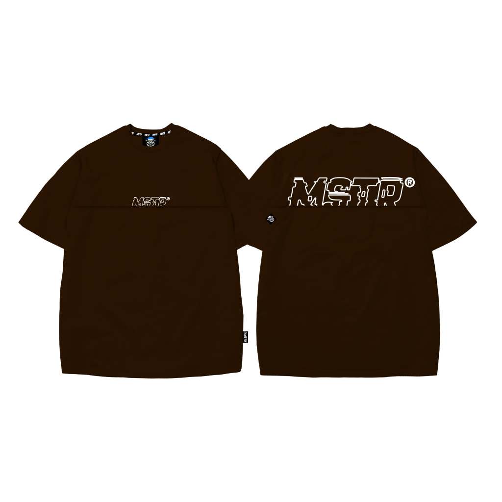 MSTR - ESCALATE COLLECTION "RETREAT" TSHIRT (CHOCO BROWN)