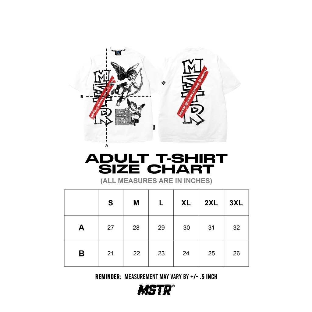 MSTR - SECTION COLLECTION "KEEP IT" TSHIRT (WHITE)