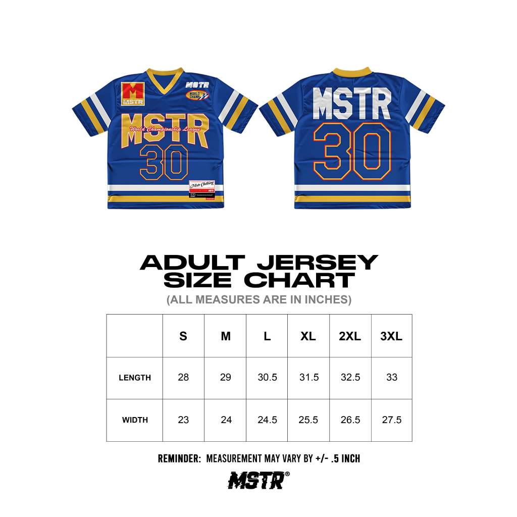 MSTR - SQUAD COLLECTION "SWANKY" JERSEY SHIRT