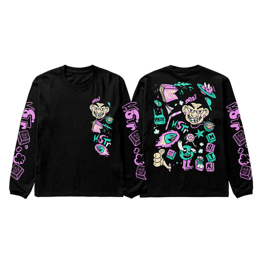MSTR - SCOPE COLLECTION "BYNN" LONGSLEEVES (BLACK)