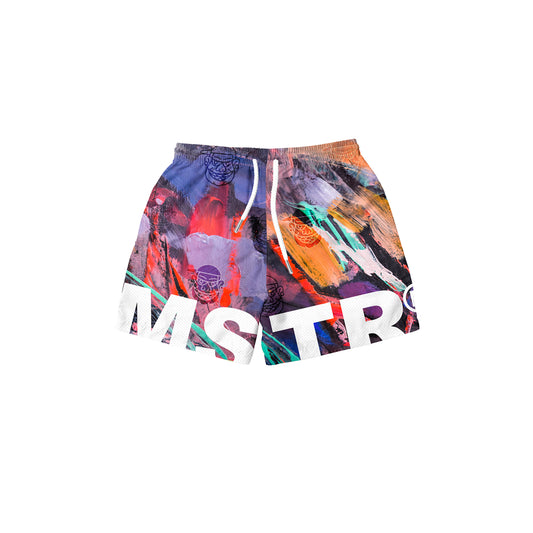 MSTR - STAMP COLLECTION "S4" MESH SHORT (VIOLET)