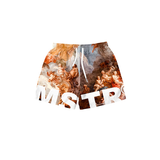 MSTR - STAMP COLLECTION "S6" MESH SHORT (BROWN)