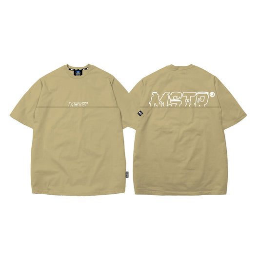 MSTR - ESCALATE COLLECTION "RETREAT" TSHIRT (LT. KHAKI)