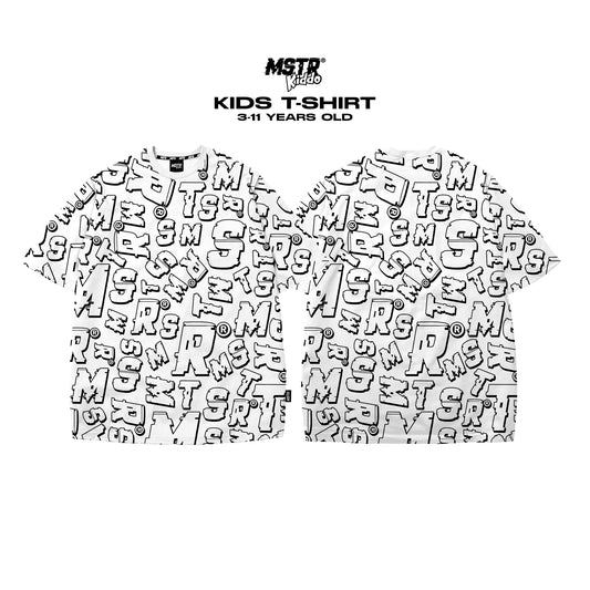 MSTR - KIDDO COLLECTION "BRIMFULL" KIDS TS (WHITE)
