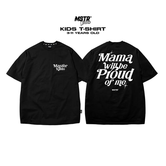 MSTR - KIDDO COLLECTION "PROUD" KIDS TS (BLACK)