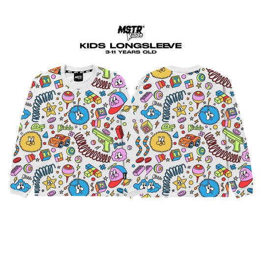 MSTR - YOUTHFUL COLLECTION "SPRING" KIDS LS (WHITE)