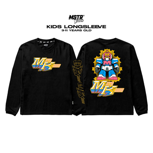 MSTR - YOUTHFUL COLLECTION "VOLTZ MK" KIDS LS (BLACK)