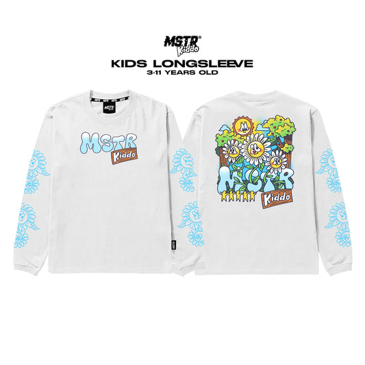 MSTR - YOUTHFUL COLLECTION "DEVELOP" KIDS LS (WHITE)