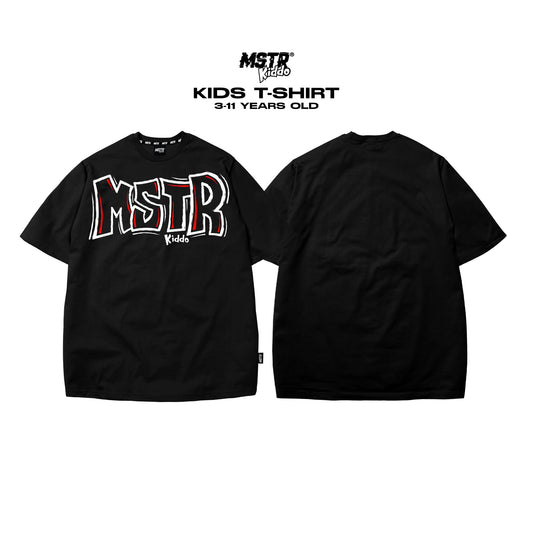 MSTR - KIDDO COLLECTION "B&Y V2" KIDS TS (BLACK)