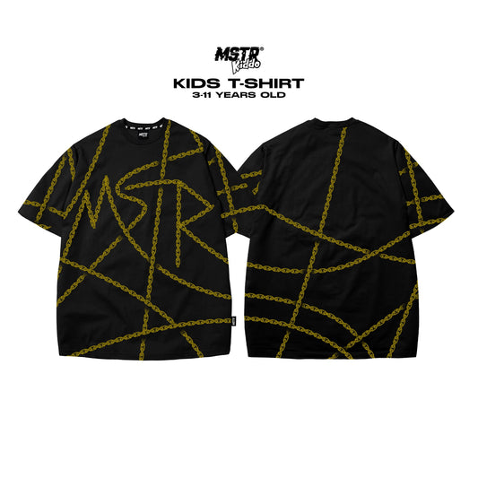 MSTR - KIDDO COLLECTION "CHAIN" KIDS TS (BLACK)