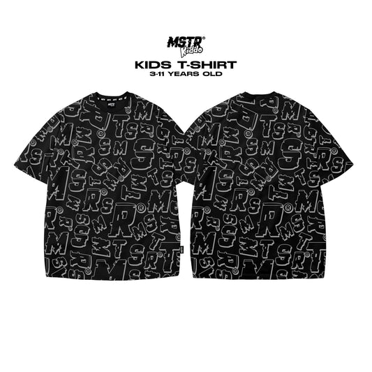 MSTR - KIDDO COLLECTION "BRIMFULL" KIDS TS (BLACK)