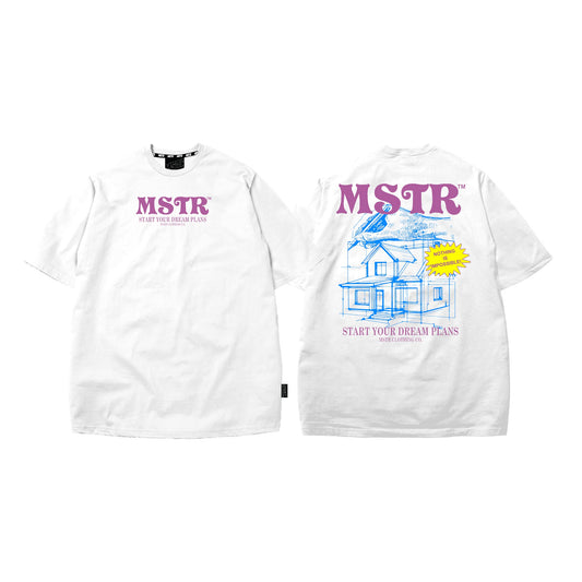 MSTR - ACKRO COLLECTION "ESTABLISH" TSHIRT (WHITE)