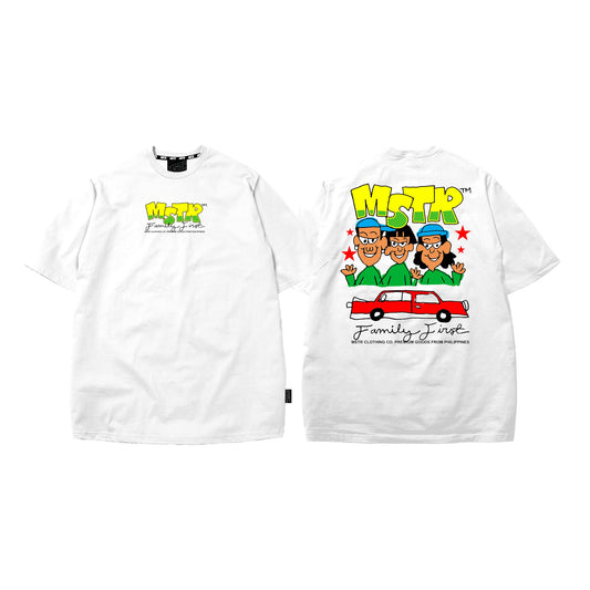 MSTR - ACKRO COLLECTION "FIRZZT" TSHIRT (WHITE)