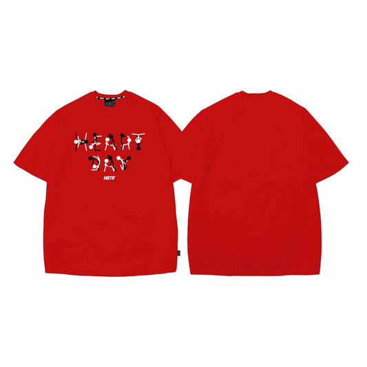 MSTR - ACKRO COLLECTION "ACROBAT" TSHIRT (RED)