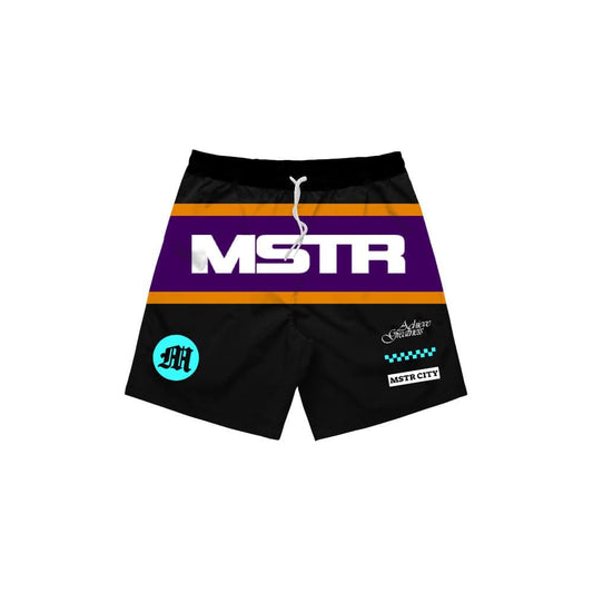 MSTR - TRICOLOR COLLECTION "NOT SET" MESH SHORT (VIOLET)