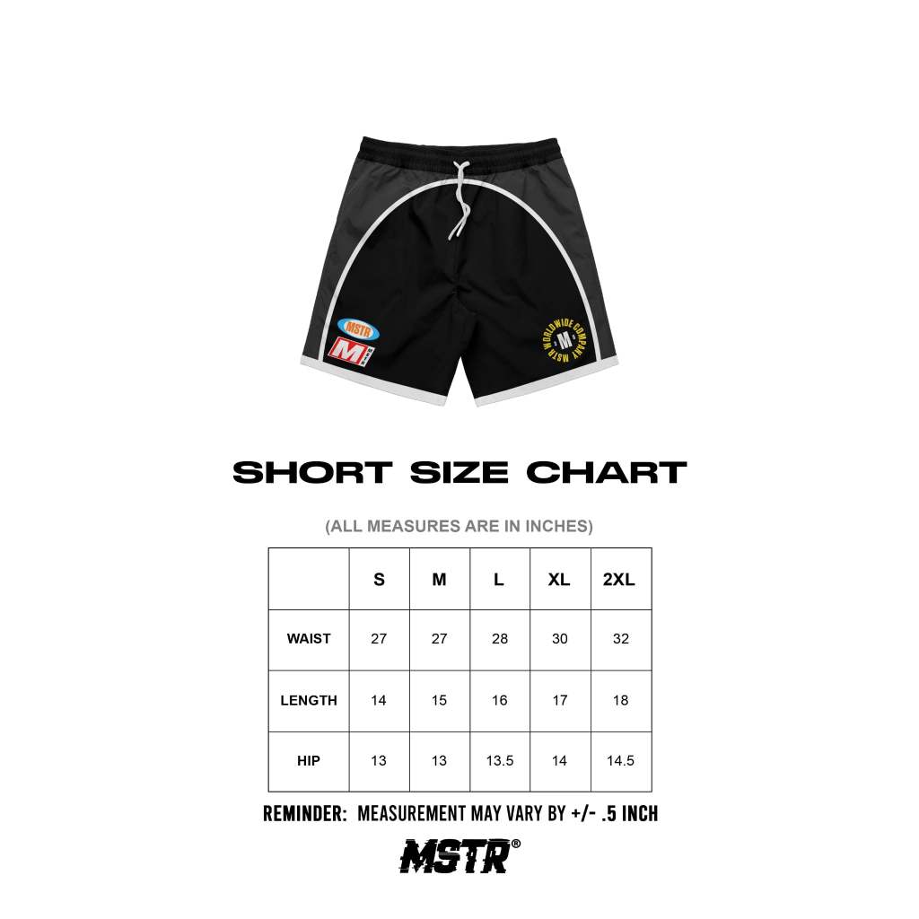 MSTR - HOARD COLLECTION "H1" CUT & SEW SHORT (BGW)